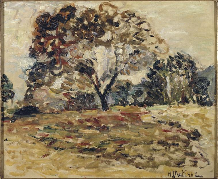 Henri Matisse - Landscape of Corsica 1898